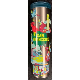 Starbucks NEW Starbucks Discovery Series SAN FRANCISCO Metal Tumbler