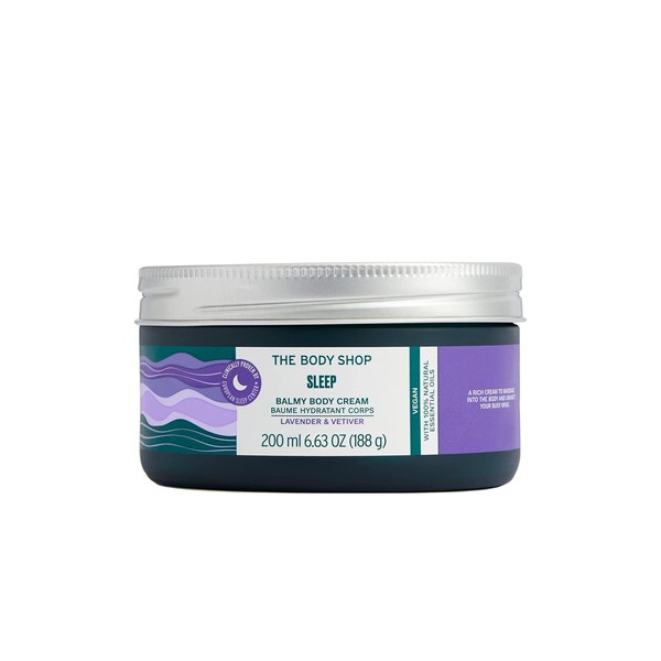 The Body Shop [Official] Wellness Vermy Body Cream LA & Vetiver, 6.8 fl oz (200 ml)
