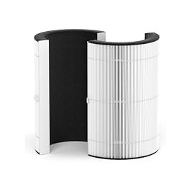Jusfoouo T10i Replacement Filter for ComfortPure 3-in-1 Air Purifier, H13 HEPA and Activated Carbon Filter, 2 Pack