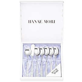 hanaemori Cutlery Set Morning Set of 7 Coffee Spoons, 5 Books bata-naihu・syuga-supu-n Each 1 Pens/MF30 – M7 