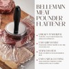 Bellemain Meat Pounder Flattener, Easy-Grip Meat Tenderizer, Stainless Steel Meat