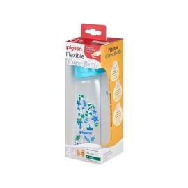 Pigeon Flexible Curve Bottle PP Beach 4M+ 250ml