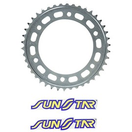 Sunstar 2-563542 42-Teeth 530 Chain Size Rear Steel Sprocket