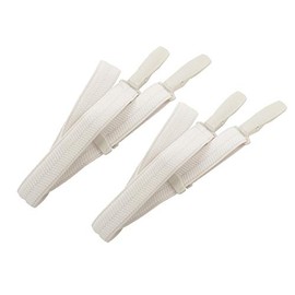 Collars prevent collapse of the korin belt, Kimono belt, 2-piece set (white 2 pieces)