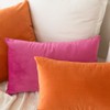 MIULEE Velvet Soft Soild Decorative Square Throw Pillow Covers Cushion