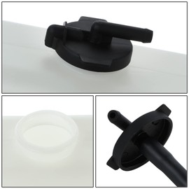 DNA MOTORING OEM-RT-SZ3014106 OE Style Coolant Overflow Reservoir Tank w/Cap Compatible with 07-11 Suzuki SX4