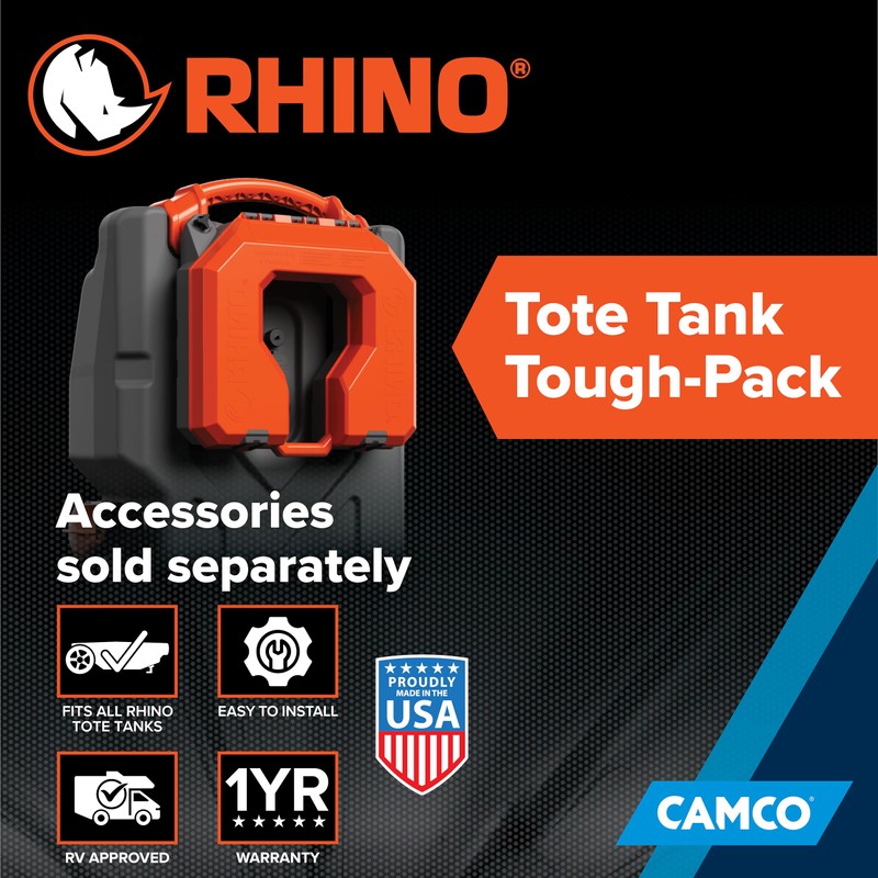 Camco Rhino Tote Tank Tough-Pack – RV Storage Case Only