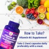 NuvitaGarden 2 Pack Benfotiamine 750mg + 500mg Couple, Vitamin B1