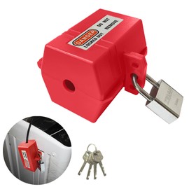 Shuokang Washing Machine Plug Lock, Power Plug Protection Box with Lock, Lockable, Prevent Electricity Theft, High-Quality Polypropylene Plastic