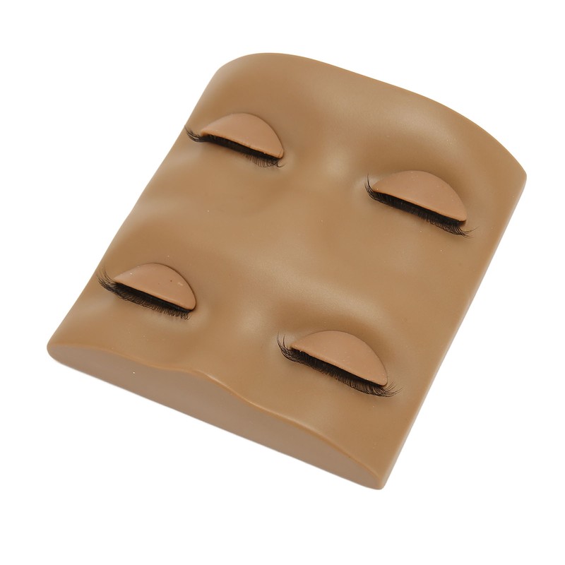 Eyelash Practice Mannequin Head Double Layer Lash Mannequin Head with