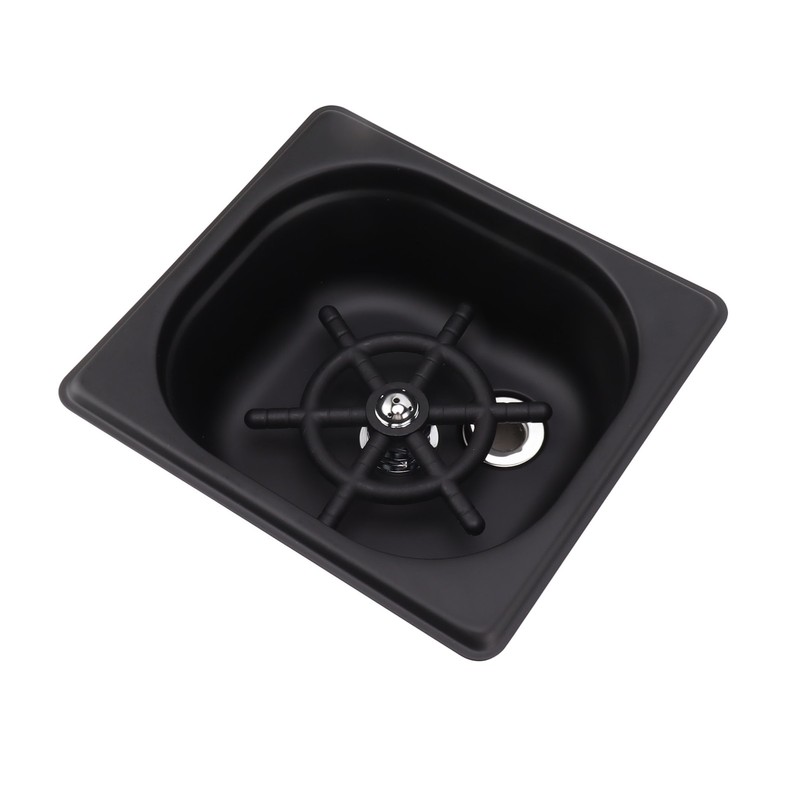 Glass Rinser Cup Washer Powerful Stainless Steel One Hand Operation