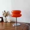 Mushroom Lamp for Bedroom,Mid Century Modern Lamp for Nightstand, Dimmable