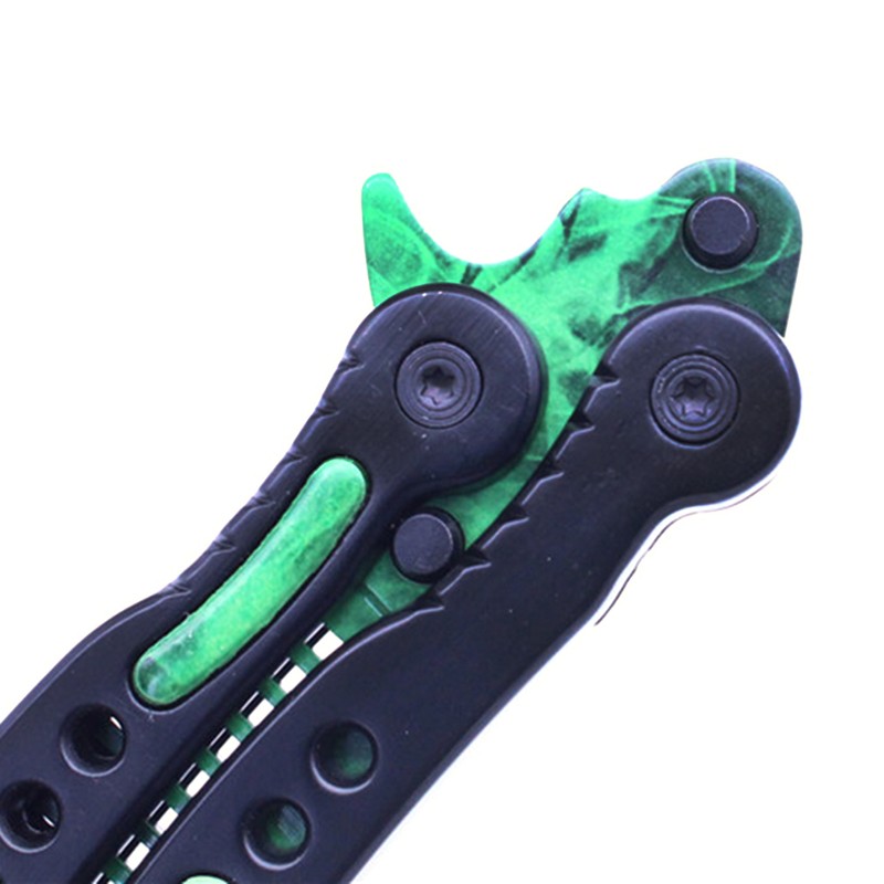 Foldable Comb Stainless Steel Butterfly Exercise Training Comb Styling Tools