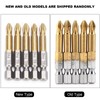 5pcs 50mm PH2 Cross Head Screwdriver Drill Bits Set Anti-skid
