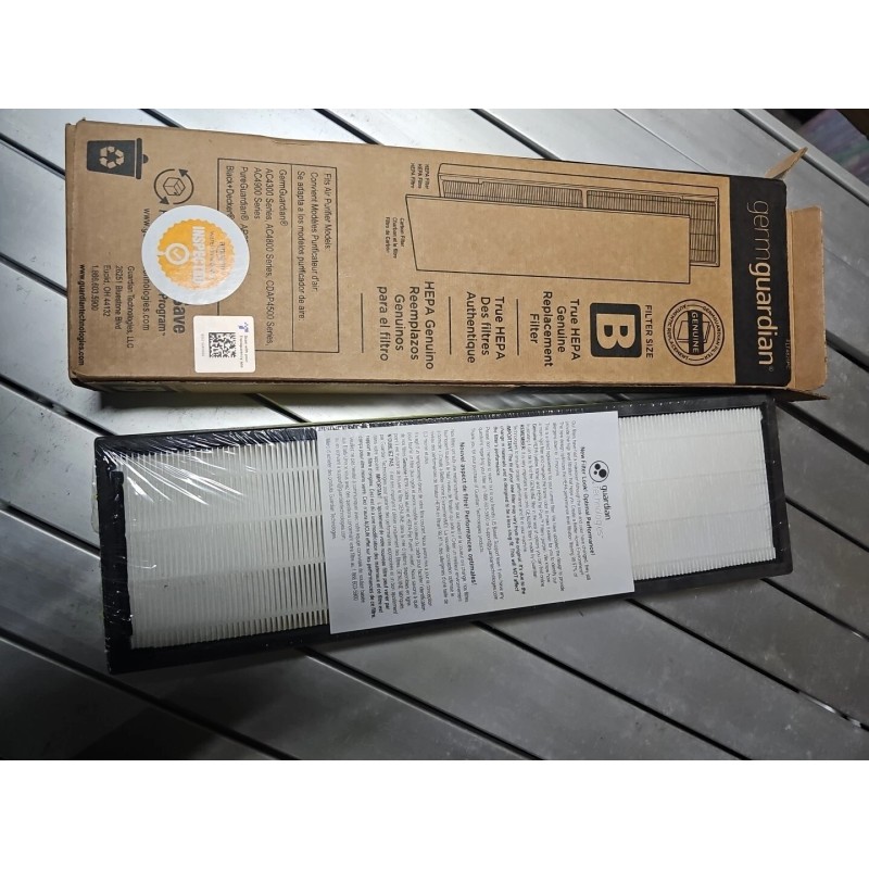GermGuardian HEPA GENUINE FLT4825PC True Air Purifier Size B Filter