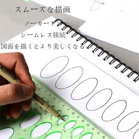 Suitable for round ruler templates, circular rulers, drafting tools, durable, easy to read, plastic drawing templates, model circles, mathematical shapes, circles, school education and architectural