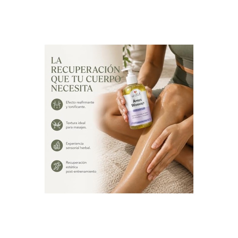 Aceite Corporal Botánico - Ga Tlali Apress Workout 250ml -