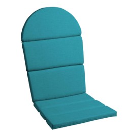 Arden Outdoor Foam Adirondack Cushion, 21.5 x 19, Water Repellent, Fade Resistant, Foam Cushion for Adirondack Chairs 21.5 x 19, Lake Blue Leala