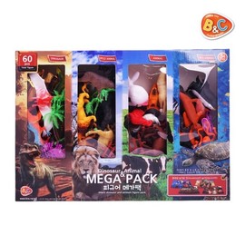 Figure Jurassic Dinosaur Animal Mega Pack / 피규어 쥬라기 공룡 동물 애니멀 메가팩