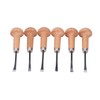 Wood Carving Chisel Set, Sculpture Hand Tools Mushroom Handle DIY