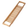 Bamboo Bathtub Tray Simple Durable Bathtub Rack Book Wine Holder