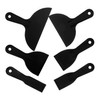 TEHAUX 6pcs Wallpaper Scraper Tool Set Flexible Plastic Scraper for