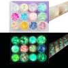 Fluorescent Sequin, Fluorescent Glitter Gel, 12 Colours, Glitter Holographic Sequin