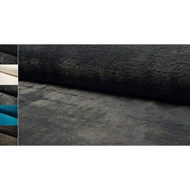 StoffBook D396 Faux Fur Imitation Fur Silk Handle Fabric D396 (Grey)