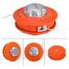 Cabezal Universal Metalica Acceso Para Desmalezadora Césped Naranja
