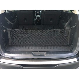 Envelope + Floor Style Elastic Trunk Mesh Cargo Net for Subaru Ascent 2019-2022 - Premium Trunk Organizers and Storage - Luggage Net for SUV - Best Car Organizer for Subaru Ascent