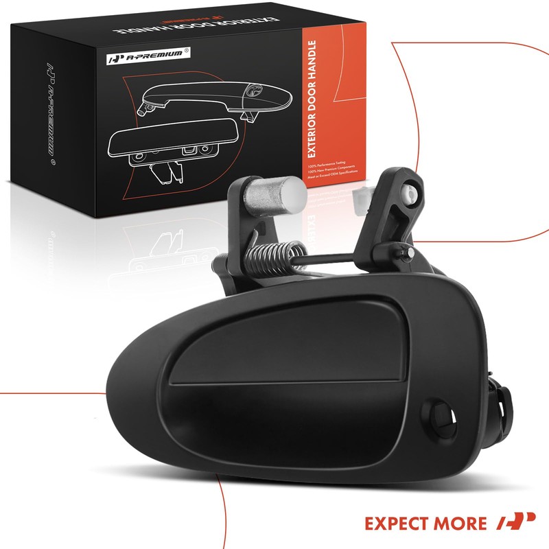 A-Premium Front Left Driver Side Exterior Door Handle with Keyhole