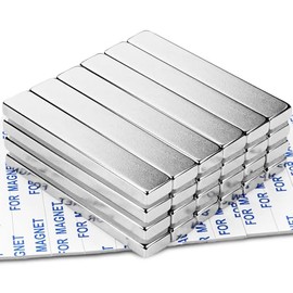 12 piezas de imanes de copa de neodimio con agujeros, 22 libras de fuerza de tracción, 0.79" (20 mm) imanes fuertes de tierras raras, redondos, resist