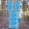 Moneyful Hair Perm Dyeing Shampoo Macaron Air Bang Clamp Type Hair Roll 5pcs Blue / 머니풀 헤어펌 염색샴푸 마카롱 에어뱅 집게형 헤어롤 5개 블루