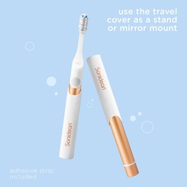 Soniclean 4U Sonic Electric Toothbrush for Adults, Bronze, Battery Powered, Unisex-Adults