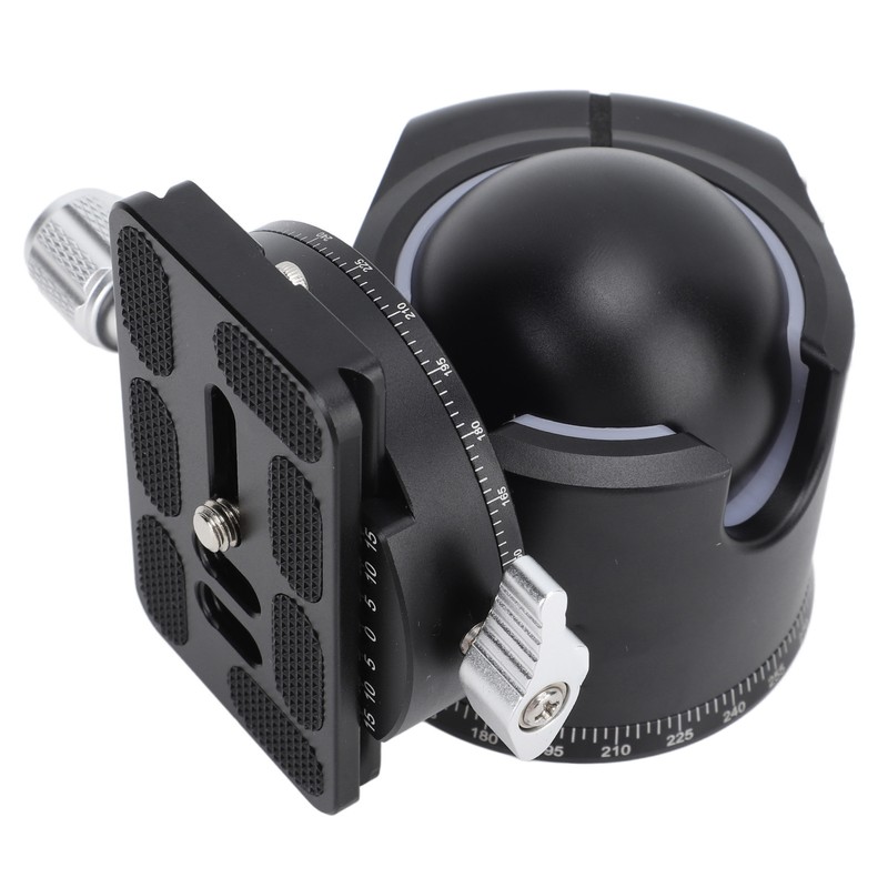 Panoramic Tripod Head Dual Panorama Low Gravity 360 Degree Rotating