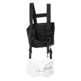 GAFFER SPORTFISHING Fishing Belt Shoulder Harness | Offshore Stand-Up Rod Holder | Comfortable Safety Buckle | Adjustable Straps | Foam Padded | Adjustable Shoulder Straps Fishing | (Black)