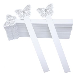 Honbay 100PCS Disposable Perfume Test Strips Butterfly Pattern Essential Oils Paper Test Strips Smelling Testing Paper for Aromatherapy Fragrances Scents