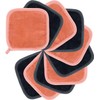 POLYTE Paño Desmaquillante Facial de Microfibra, 15.2x15.2 cm, 10 Pzas