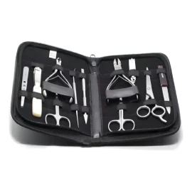 Kit Profesional Manicure y Pedicure Lobo – Estuche Completo de Cuidado Personal