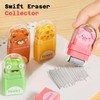 Sooez 12 Pack Pencil Erasers with Clean up Roller, Cute