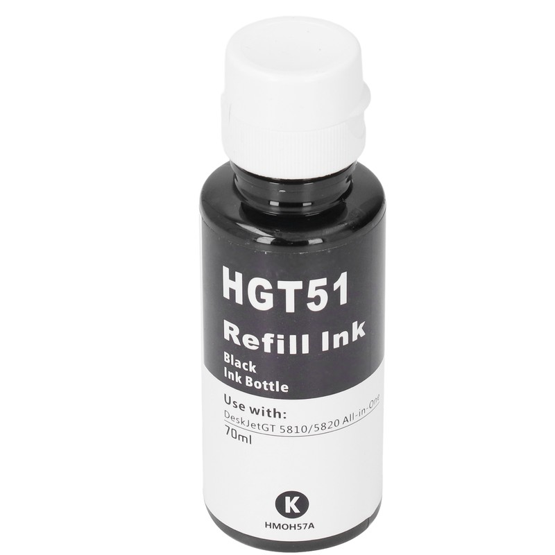 70ML Capacity Refill Ink Bottled Printing Ink Replacement for HP