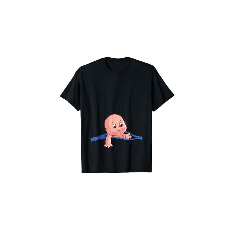 Baby Peeking Out Shirt | Cute Infant On The Way