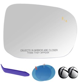 EAP Passenger Side Mirror Glass Compatible with Kia Telluride 2020-2022, Heated with Blind Spot, 87621S9010