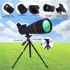ZHENCHABIN 25-75x80 Spotting Scopes with Tripod & Phone Adapter -