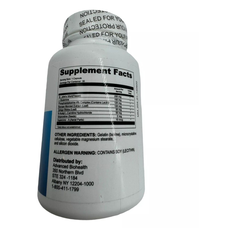 Advanced Biohealth Neurodrine Cognitive Support Formula Advanced Bio Health For