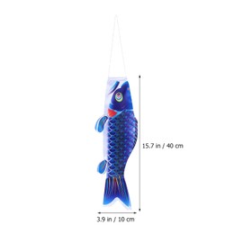 6pcs Japanese Carp Flag Decor Hanging Fish Flags for Festivals Outdoor Events and Restaurant Decoration Durable and Eye-catching Design Vibrant Colors