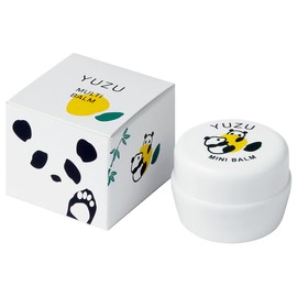 Daily Aroma Kochi Prefecture-Produced YUZU Multi Balm Panda 3.5g Yuzu Scent | Daily Aroma Japan Citrus Citrus Japan-Made Moisturizer Hand Care Gift Present Animal Goods Character Goods Yuzu Mini Size