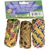 Planet Pleasures Woven Cylinder Foot Toy (3 Pack), Small