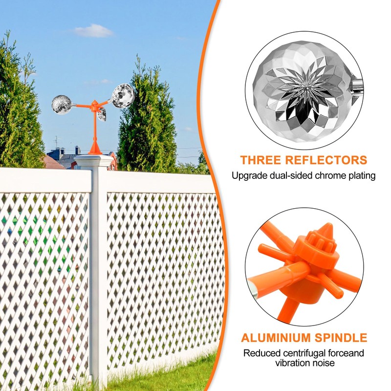 Flyonte Birds Reflect Deterrent Visual Bird Scarer Deterrent Devices Outdoor