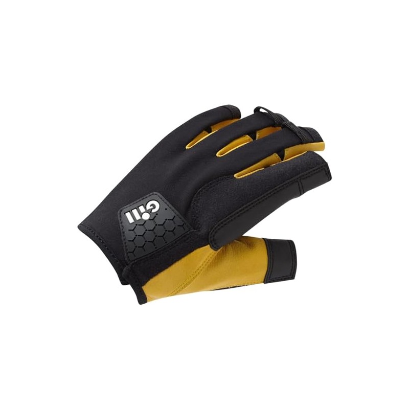 Gill Men's Pro Short Finger Sails and Gauntlets - Black